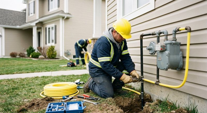 Gas Pipe Installation in Austin, TX
