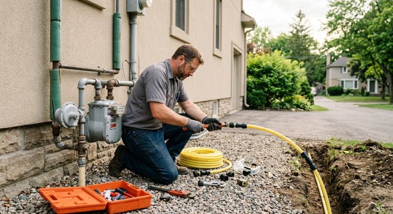 Gas Plumbing Installation in West Palm Beach, FL