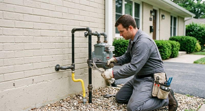 Natural Gas Line Installation in Columbus, OH