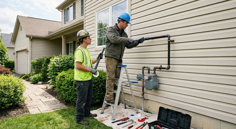 Gas Line Installation in Annapolis, MD