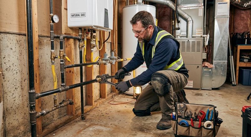 Gas Line Plumbing in Denver, CO