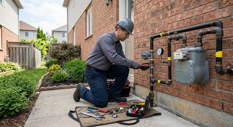 Gas Line Repair in Fredericksburg, VA