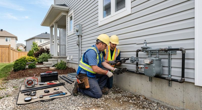 Gas Plumbing Installation in Fredericksburg, VA