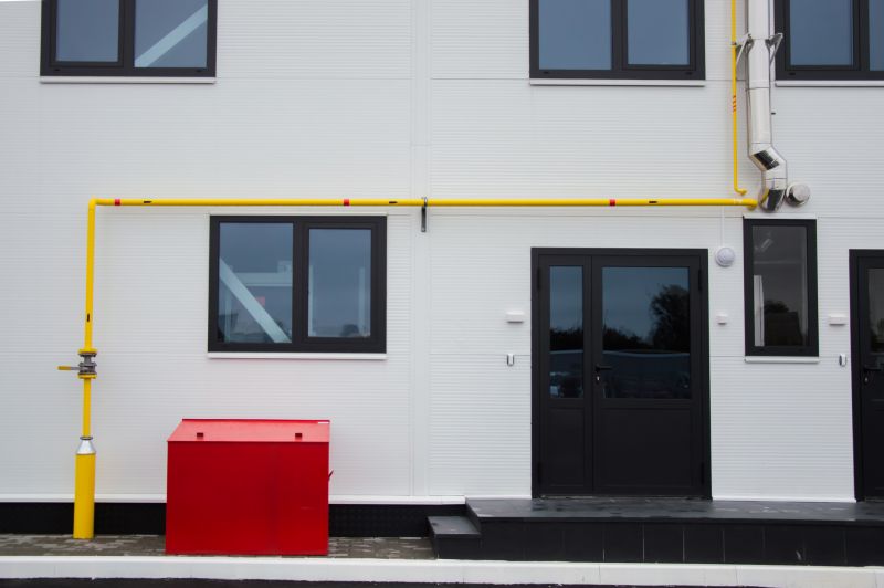 Natural Gas Line Plumbing