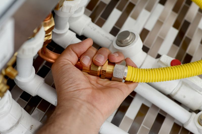 Natural Gas Line Plumbing