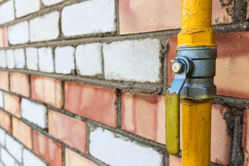 Gas Line Repair Work