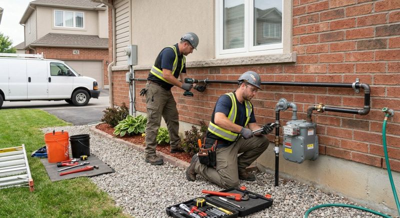 Propane Line Installation in Fredericksburg, VA